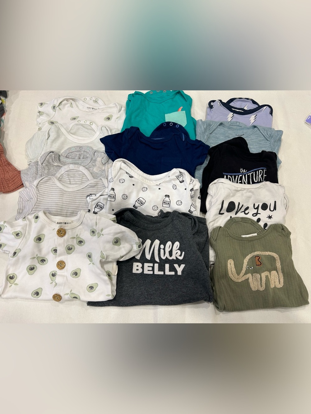 14 cute baby clothing bundle